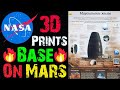 🔥NASA Prints a Base on Mars🔥