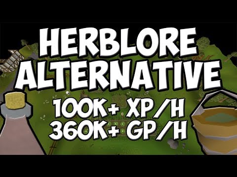 (OSRS) Herblore Alternative - 100K+ XP/H & 360K+ GP/H