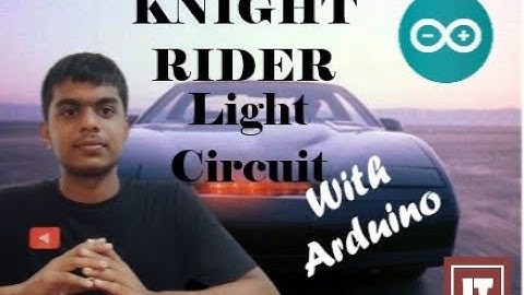 Arduino in Sinhala | Night Rider Lights