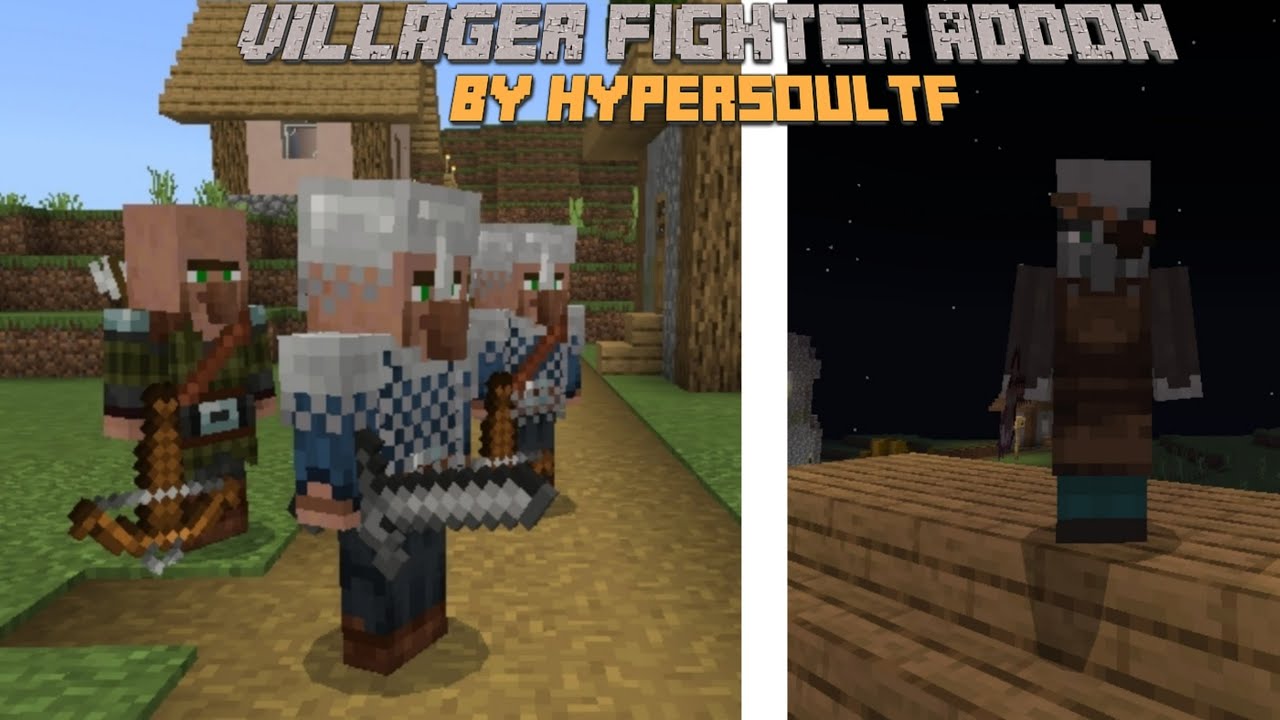 Villager Fighter Addon mod by hypersoulTF coded by soulflameTF Free download
