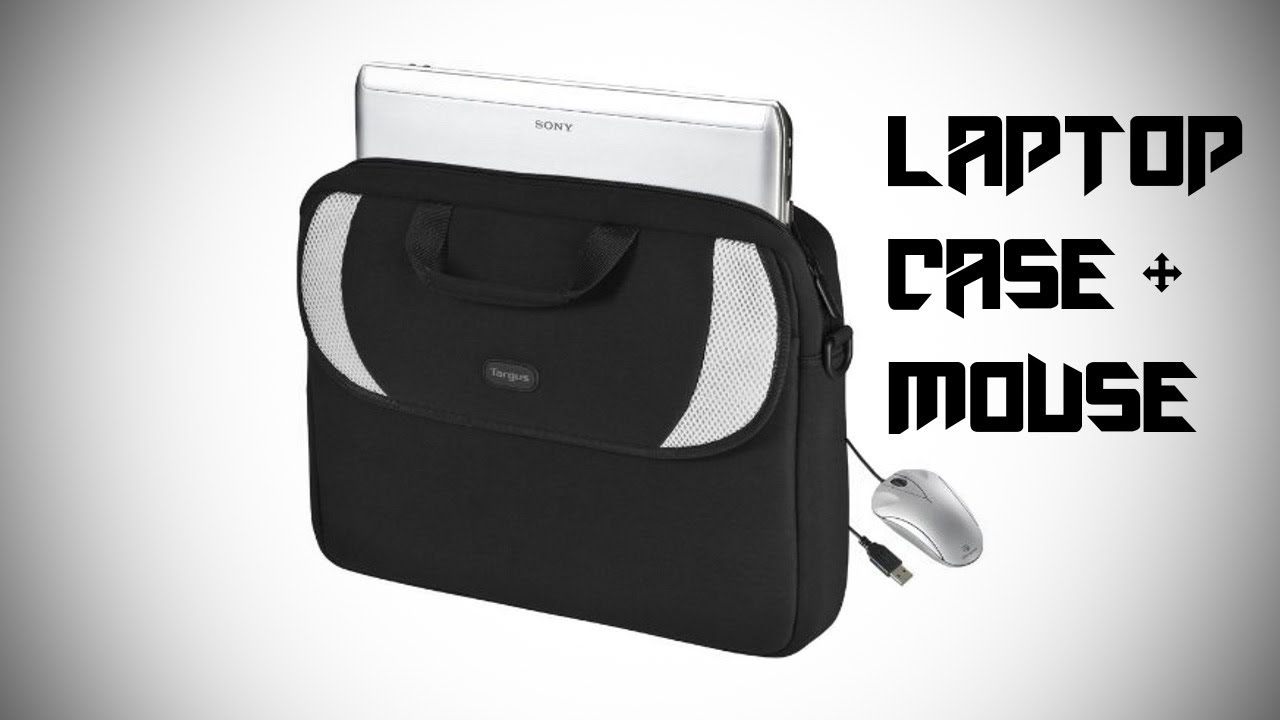 Targus 15.6" Laptop Case + Mouse Unboxing YouTube