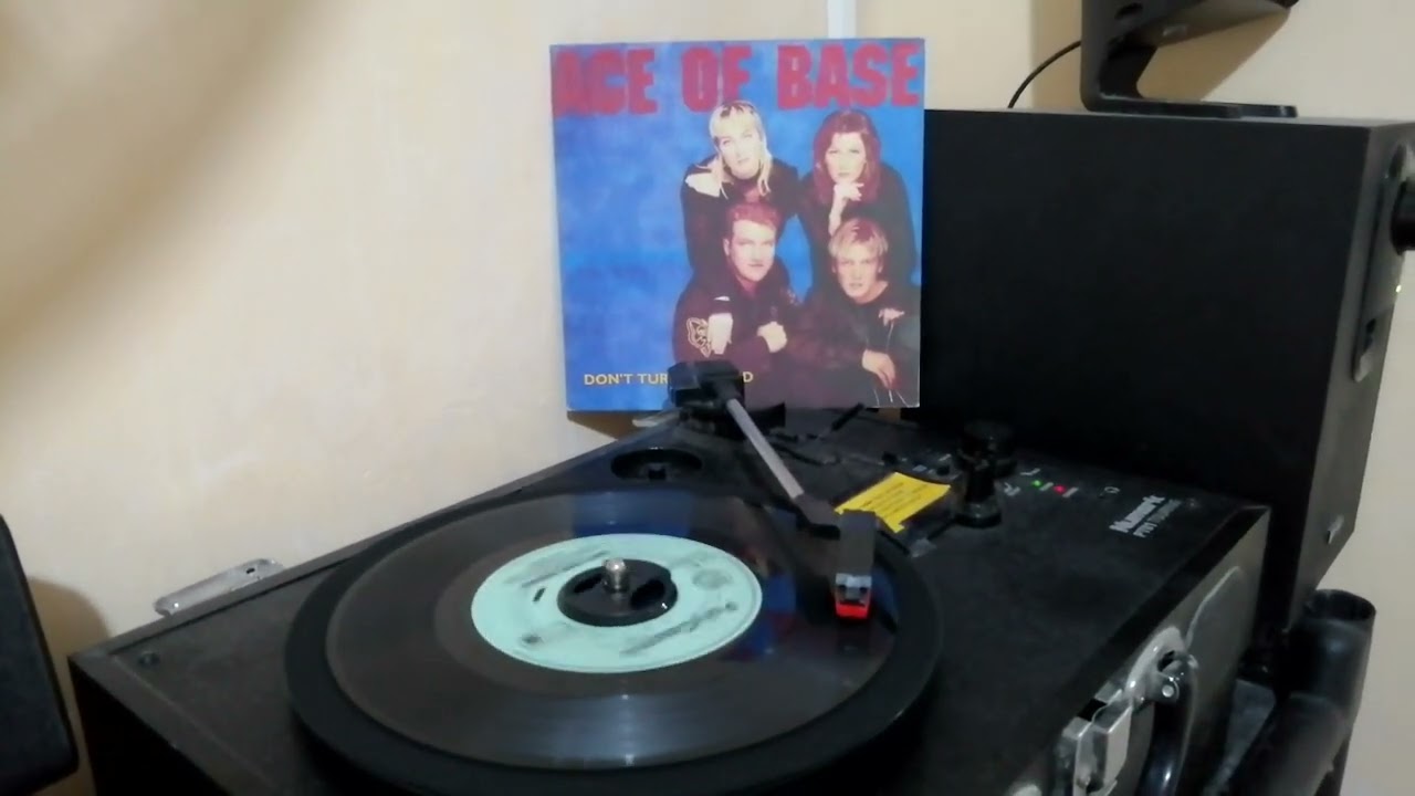 DON'T TURN AROUND - Ace Of Base | 45rpm Vinyl 1992 PolyCosmic Records