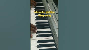 Thumbnail of minnalai pidithu @instrumentalfeast6551 #shortsfeed #shorts #thalapathyvijay #shahjahan