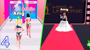 Beauty Race! 👸💃- Max Level Gameplay Walkthrough - Part 4 - Android Ios