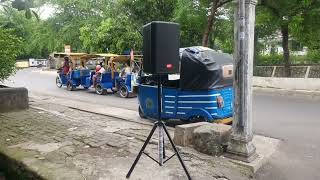 Test Karaoke Speaker Portable Baretone Max10He 10 Inch Paling Mantul Support Guitar