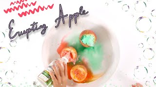 KID FRIENDLY SCIENCE PROJECT: Erupting Apples