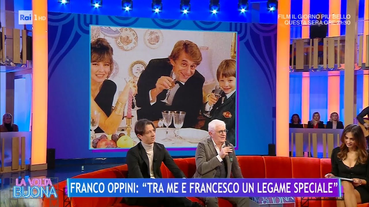 Franco e Francesco Oppini si raccontano - La Volta Buona 06/12/2023