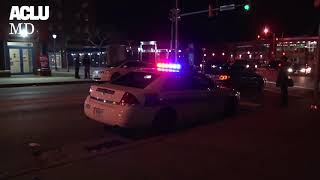 ACLU of MD requesting police body camera footage from Harlem Park cordon