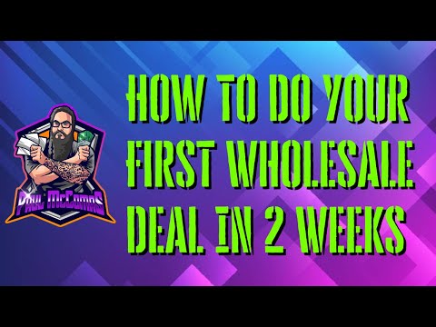 IF YOU CAN’T WHOLESALE A HOUSE AFTER WATCHING THIS THEN I GOT NOTHING FOR YOU! COMPLETE PROCESS!