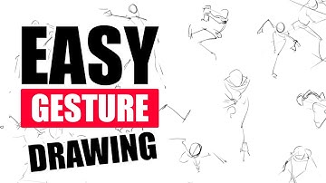 The EASIEST Way To Practice Gesture Drawing