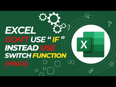 Excel SWITCH Function: Replace IF and Get Results Faster | Switch function in excel #exceltips