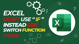 Excel SWITCH Function: Replace IF and Get Results Faster | Switch function in excel #exceltips