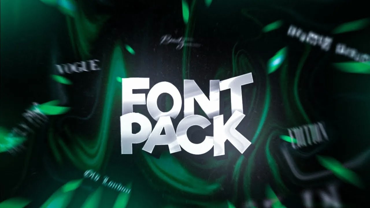 10+ Popular Fonts Pack 😚💙✨️ ▪︎  Font Pack for Ae inspired Edits ▪︎ ‎@VFX ARYAN