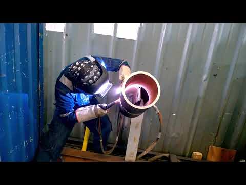 Video Qualify welder 6G GTAW, FCAW Test thợ hàn 6G lót TIG... - youtube