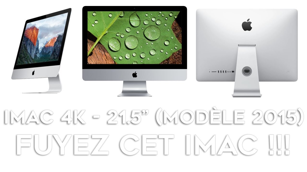 Test Apple iMac 21,5 pouces 2015 4K : quel écran ! - Les Numériques