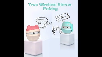 Portable Bluetooth Speaker ASIMOM Rhyme, Stereo Pairing Speaker, 15H Playing