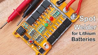 How To make a DIY Spot Welder for Lithium Batteries