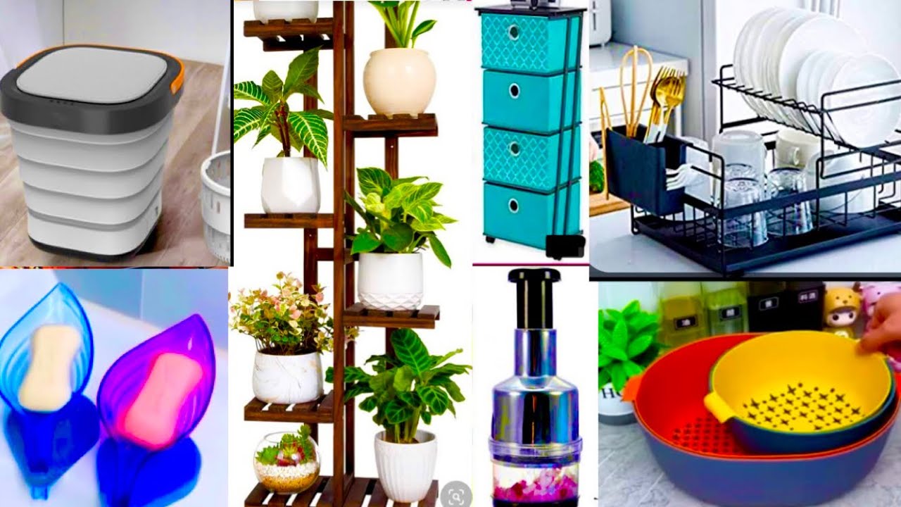 Amazon Latest Unique Space Saving Kitchen Organisers/Wall Racks/Baskets