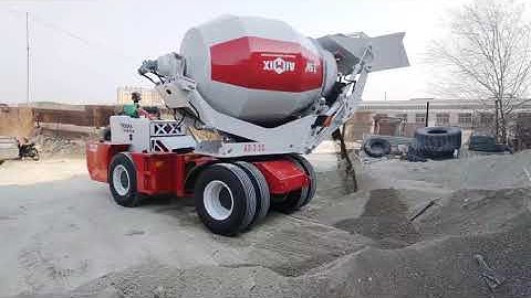 3.5m3 Self Loading Mobile Concrete Mixer