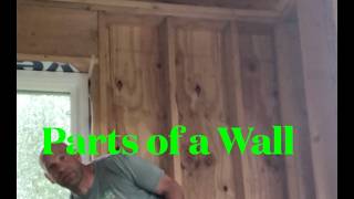 Anatomy of a framed wall