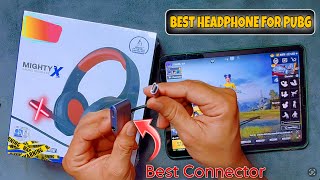 Unboxing Best Headphone & Connector For iPad , iPhone & Android | Best Headphone For PUBG | PUBGM