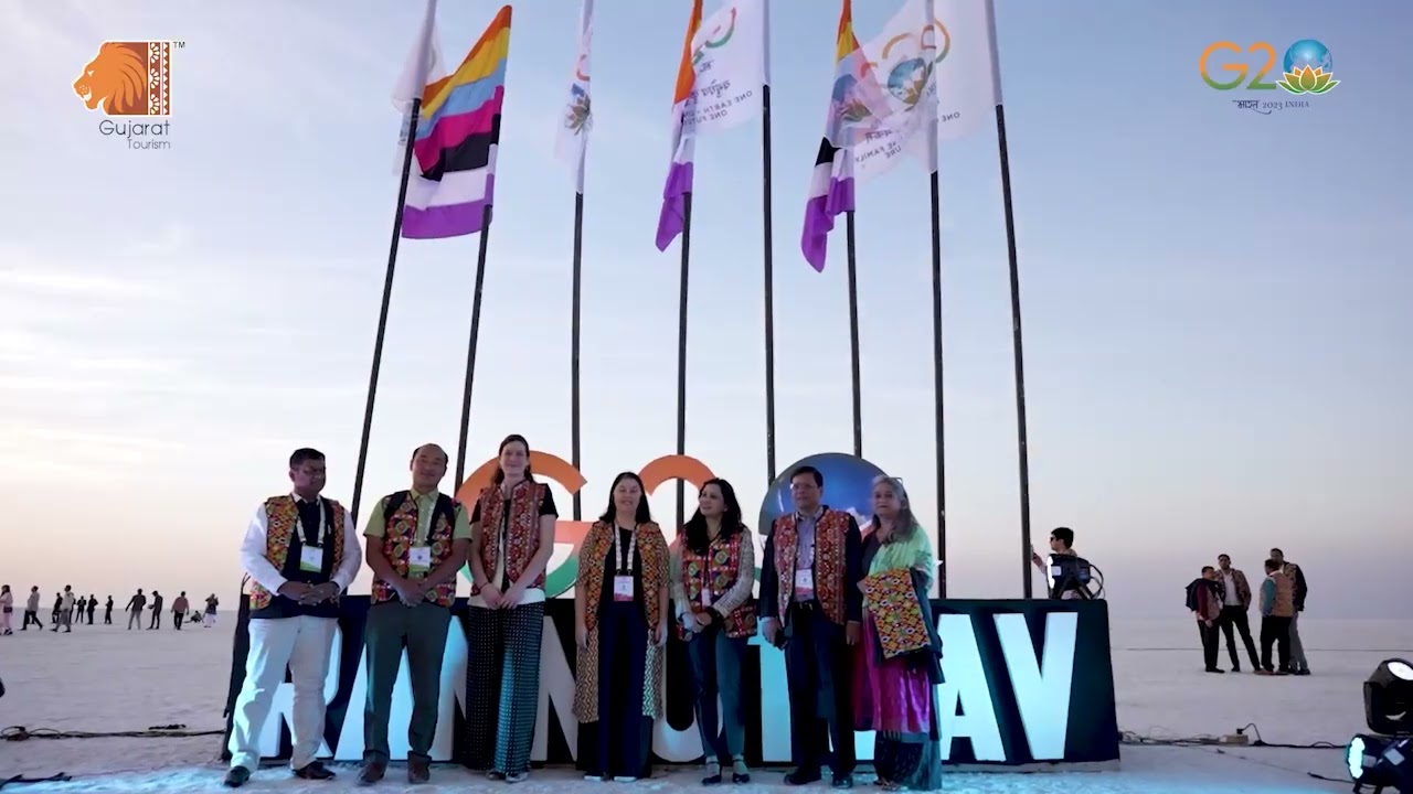 G20 delegates visited White Rann of Kutch during the 1st TWG Meeting