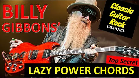 Billy Gibbon's secret lazy power chords will change your life
