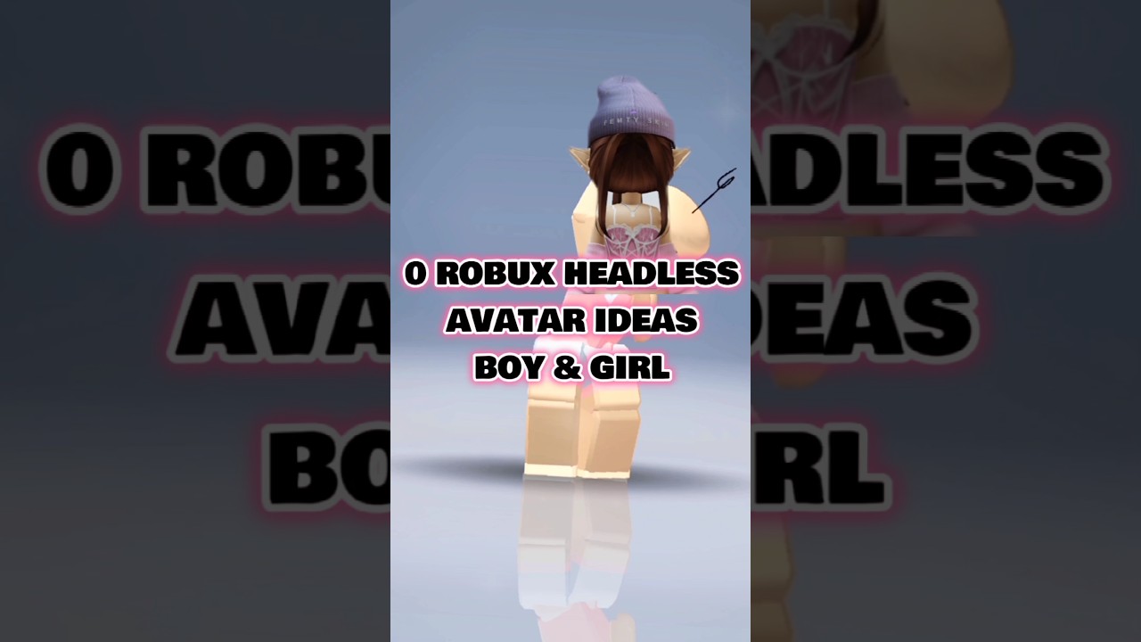 Headless Boy Avatar - Roblox