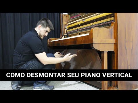 Vídeo: Como desmontar o piano você mesmo