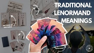 Lenormand Foundations - Traditional Lenormand Meanings! @TheCardGeek