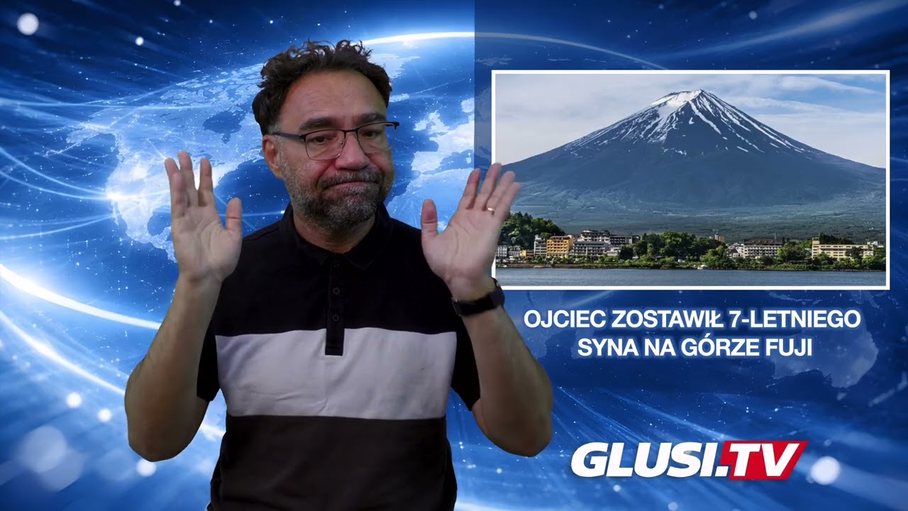 Ojciec zostawił 7-letniego syna na górze Fuji