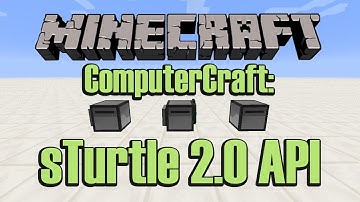 ComputerCraft API - smartTurtle 2.0 Introduction