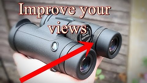 Binocular diopter adjustment. A beginners set up guide