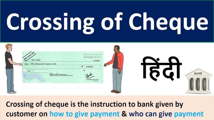 Types of Crossing a Cheque (explanation + video lecture)