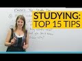 Emma's TOP 15 STUDY TIPS