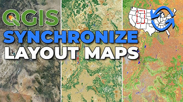 Sync Multiple Maps in the QGIS Layout View