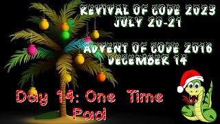 Day 14 - One-Time Pad [Revival of Code 2023 - Advent of Code 2016]