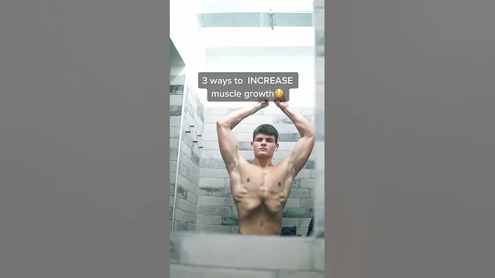 3 ways to increase muscle growth💪🏼 #shorts #muscle