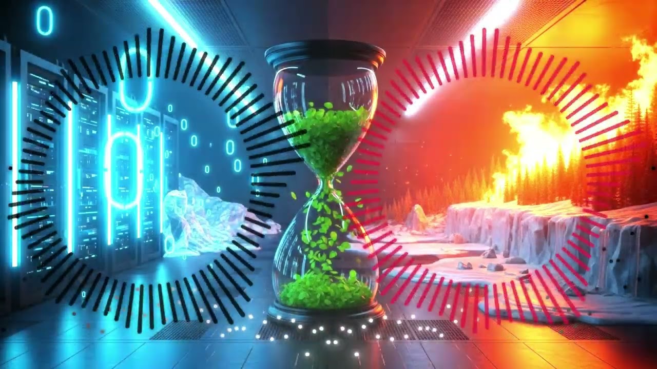 The Irony of "Race to Zero" — Double Zero (Official AI Lyric Video) | The Algo-Rhythms