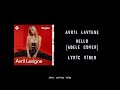 Avril Lavigne - Hello (Adele Cover) Lyrics