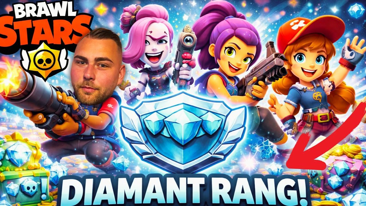 Wir erreichen DIAMANT RANG!💎 Ranked Push | Brawl Stars