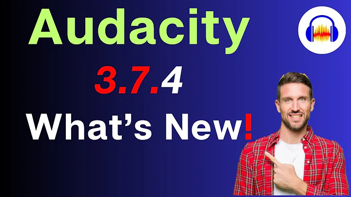 Audacity 3.7.4 has been released