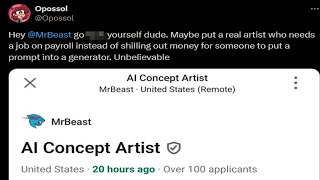 huge mrbeast ai art situation