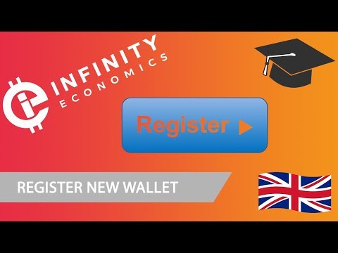 Create a NEW Wallet on Infinity Economics Blockchain