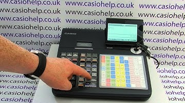 Casio SE-C450 Cash Register Programming Instructions How To Enable Copy Receipt