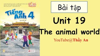 Unit 19. The animal world [Sách Bài Tập] | Tiếng Anh 4 Global Success 2023 - 2024
