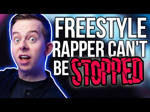 Freestyle Rapper deals with DIFFICULT Crowd