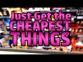 Cooking challenge just buy the cheapest things no specific budget