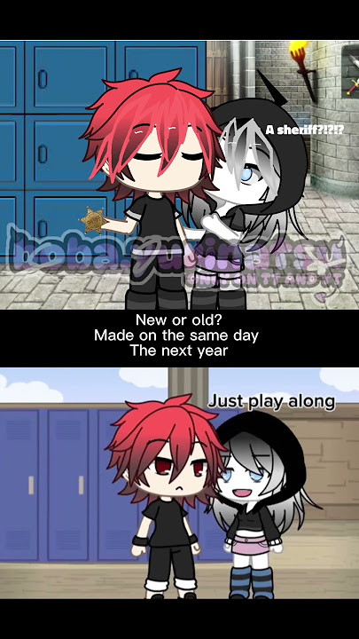 A sheriff!?!?!? | ib:me | on this day 8/13/24 last year | #bobayurinatsu #gacha 