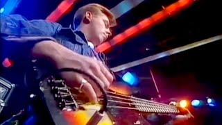 Andy Rourke • Bass • The Smiths - Barbarism Begins At Home • Live • The Tube [1984]